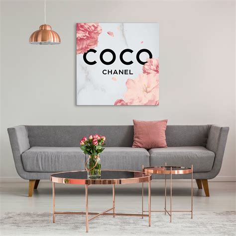 chanel wall canvas art